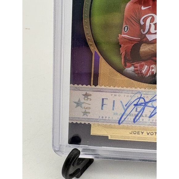 Joey Votto 2022 Topps Five Star Autograph Purple 36/50 Auto Reds #FSA-JV - Picture 2 of 4